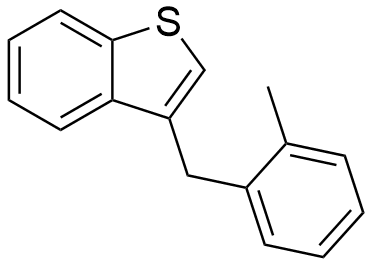 3-(2-methylbenzyl)benzo[b]thiophene